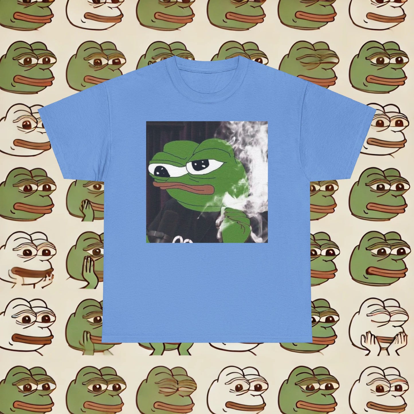 Graphic Tee - Elon as Pepe the Frog on Joe Rogan's Podcast