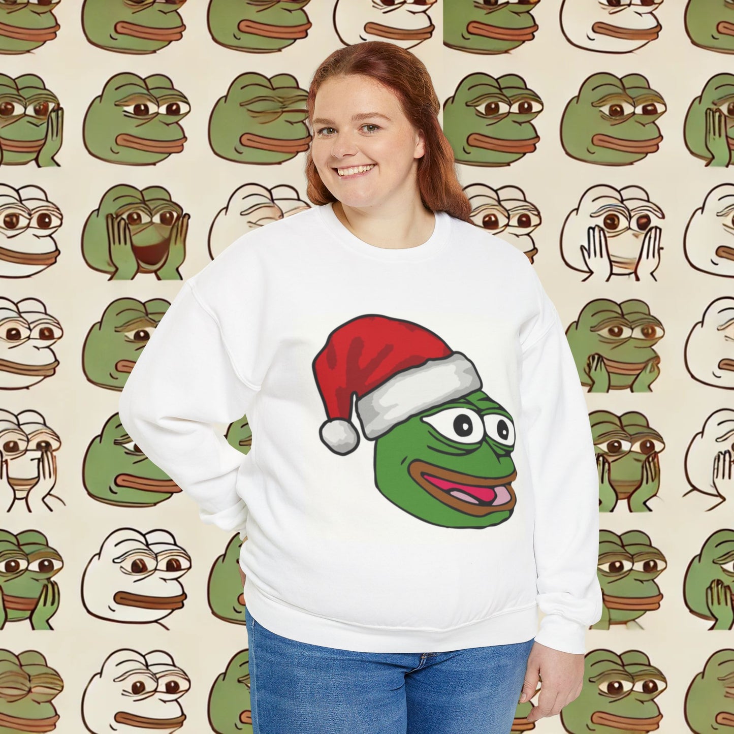 Christmas Pepe Sweatshirt