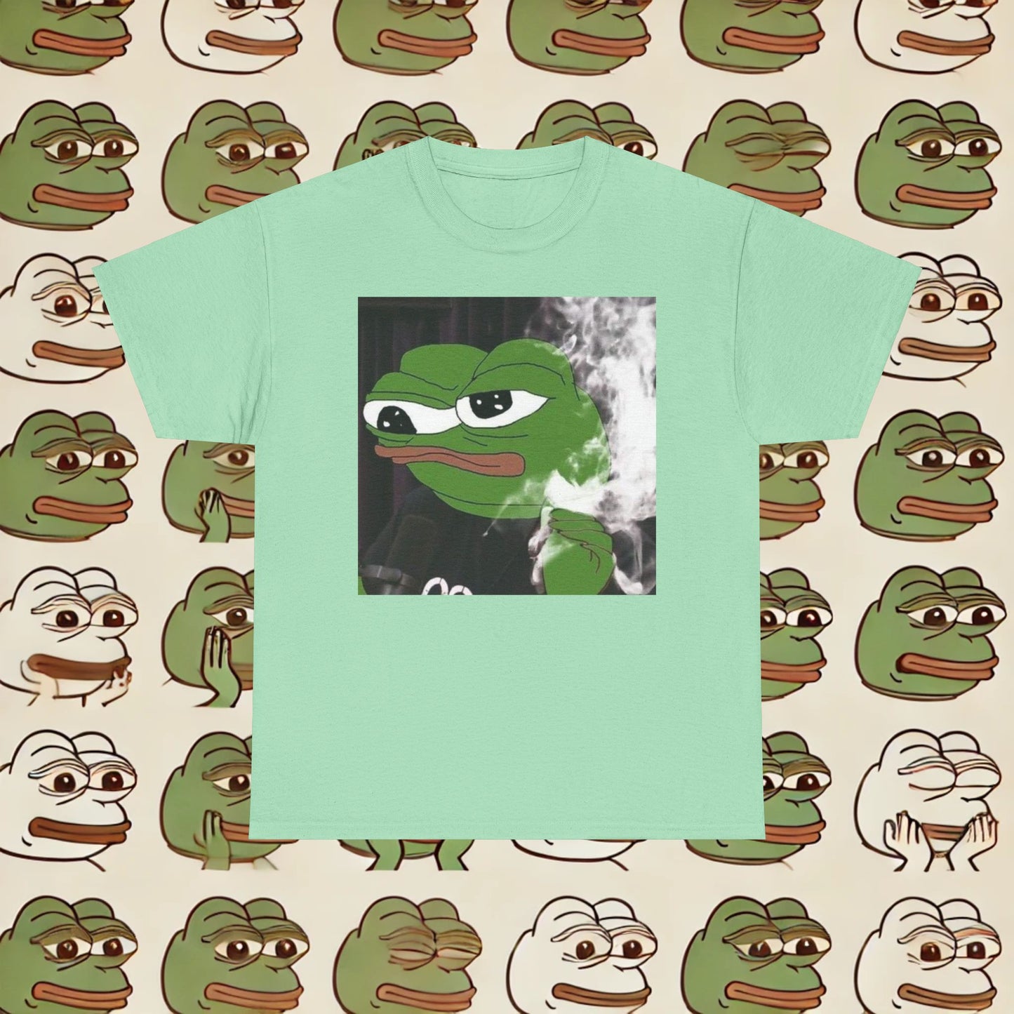 Graphic Tee - Elon as Pepe the Frog on Joe Rogan's Podcast