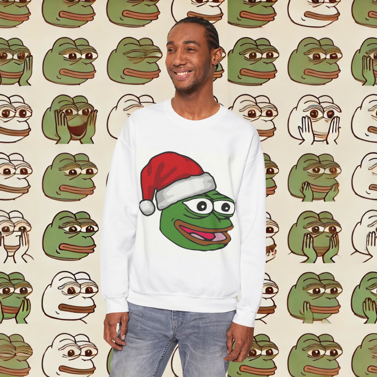 Christmas Pepe Sweatshirt