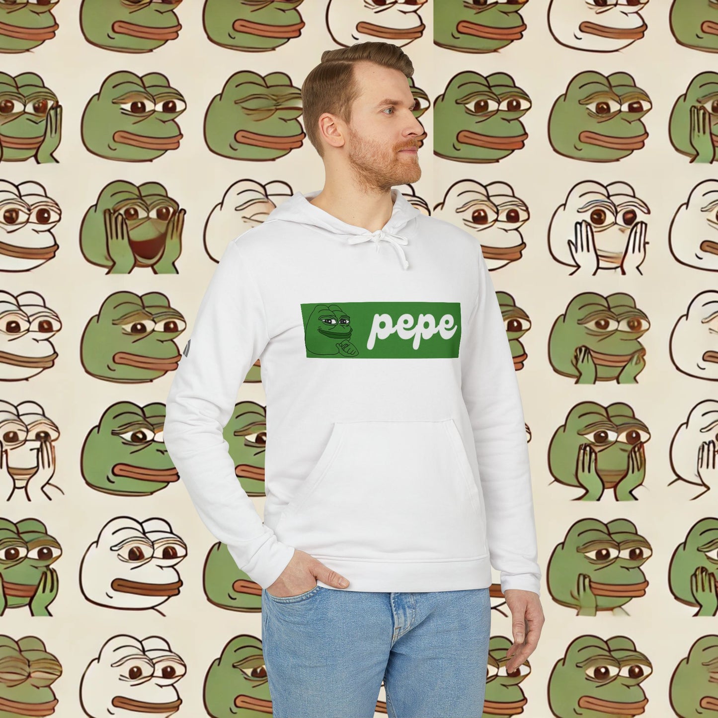 adidas Fleece Hoodie ~ Pepe