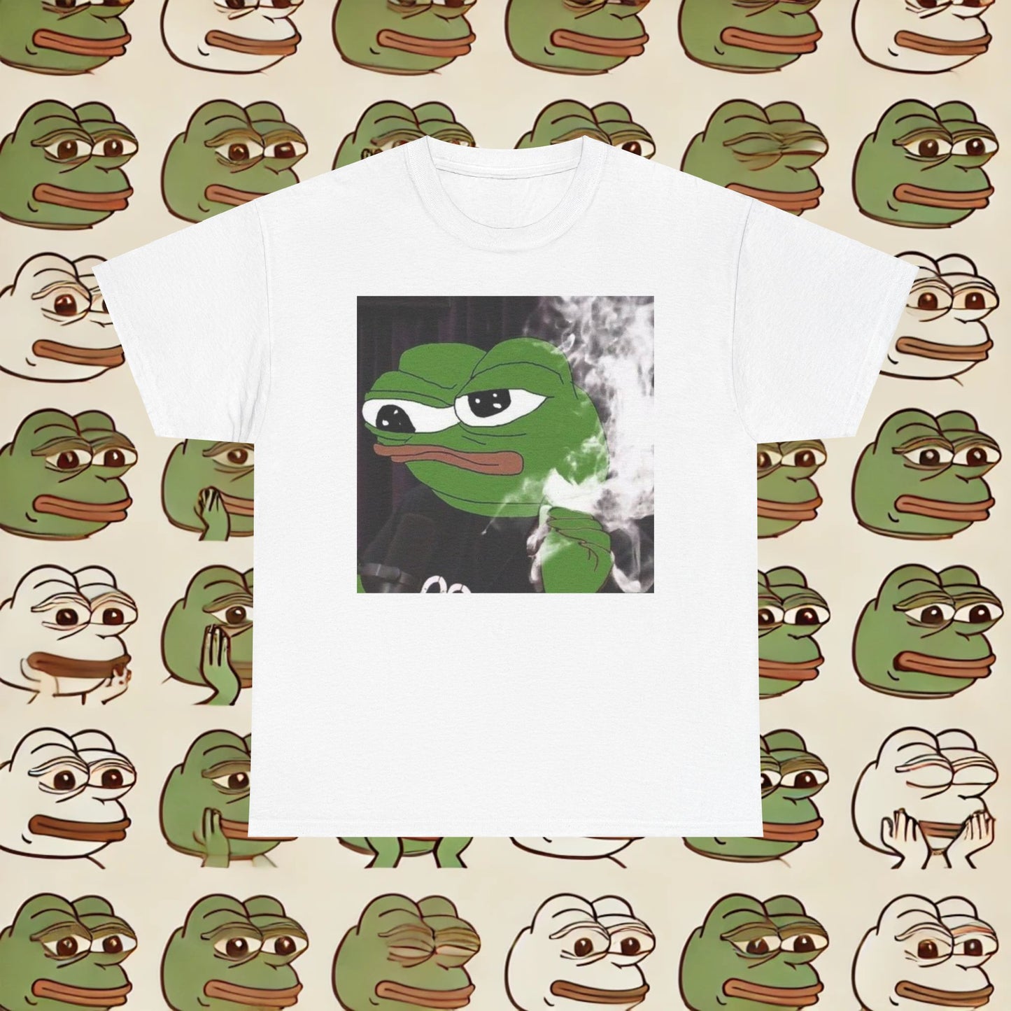 Graphic Tee - Elon as Pepe the Frog on Joe Rogan's Podcast